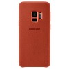 Original Alcantara Cover Samsung S9 G960 EF-XG960ARE Red