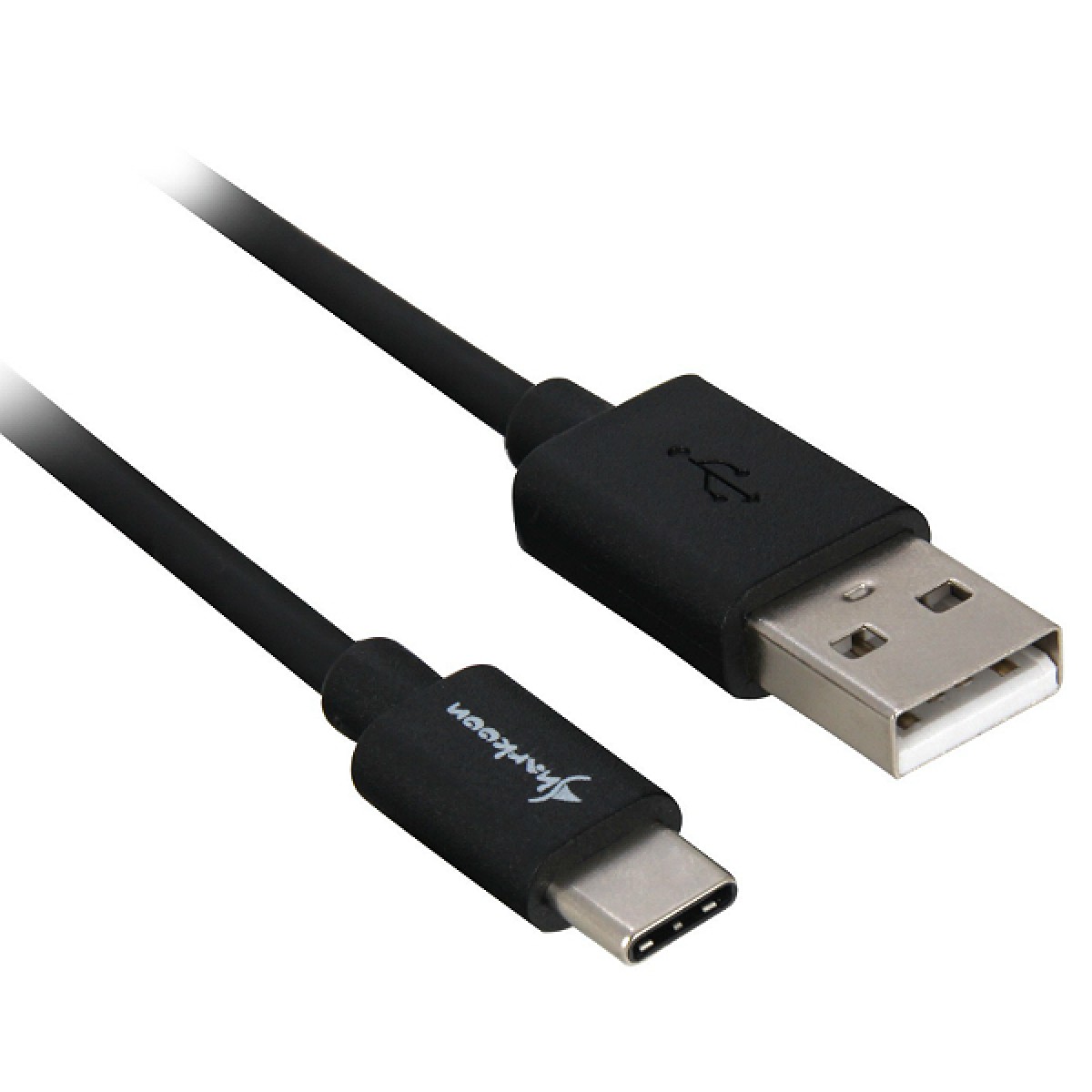 USB Cable Sharkoon USB 2.0 - Type-C 3.0m Black