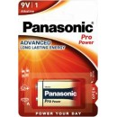 Panasonic Pro Power 6 LR 61 9V Αλκαλική μπαταρία Panasonic Pro Power 6 LR 61 9V Αλκαλική μπαταρία