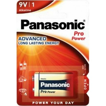 Panasonic Pro Power 6 LR 61 9V Αλκαλική μπαταρία Panasonic Pro Power 6 LR 61 9V Αλκαλική μπαταρία