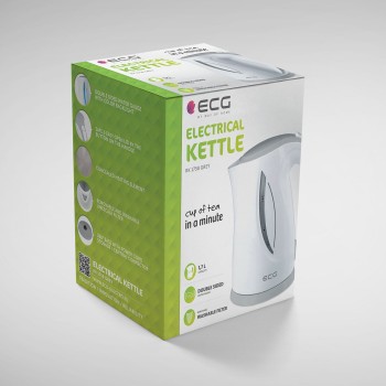 Βραστήρας 1,7 lit ECG RK1758 GREY Βραστήρας 1,7 lit ECG RK1758 GREY