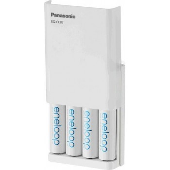 Panasonic Eneloop USB-fast charge device 1x4 AA 1900mAh batt. (BQCC87MCC40USB)