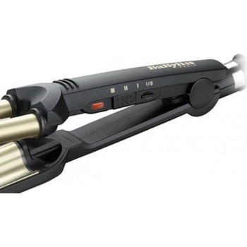 BaByliss C260E  EasyWaves Texturizing iron Warm Black, Silver  1.8 m