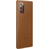 Original  Samsung Leather Cover Galaxy Note 20  brown (EF-VN980LAEGEU)