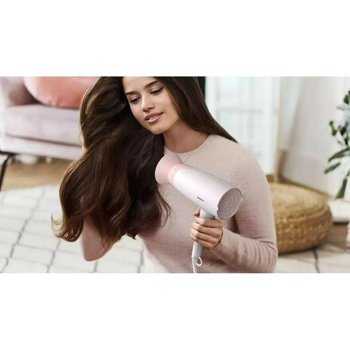 Philips 3000 series BHD300/00 Hair Dryer 1600Watt , pink/white