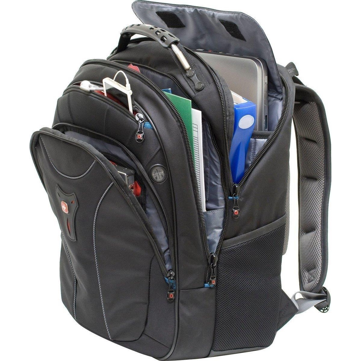 Wenger Carbon  Laptop Backpack 17'' notebook   , Black (600637)