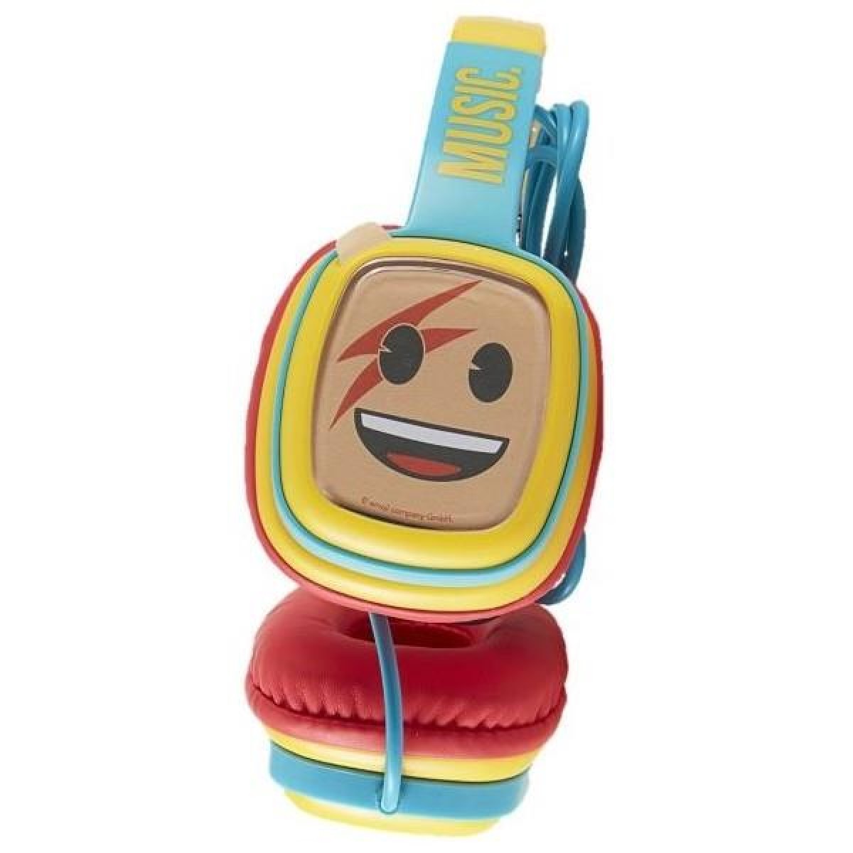 Emoji Headphones  FLIP 'N SWITCH 2.0 Yellow red ( HEM-FS2-BLUE )