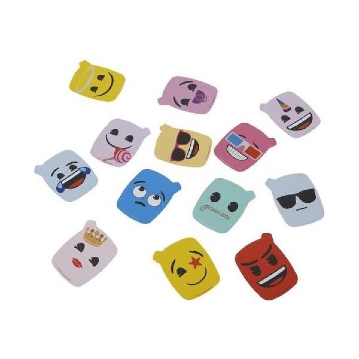 Emoji Headphones  FLIP 'N SWITCH 2.0 Yellow red ( HEM-FS2-BLUE )