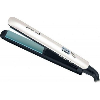 Remington Hair Straightener S8500 Shine Therapy Argan Oil White Remington Hair Straightener S8500 Shine Therapy Argan Oil White