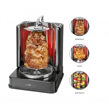 Clatronic Doner Multigrill DVG 3686, electric grill (black  1,400 watts) Clatronic Doner Multigrill DVG 3686, electric grill (black  1,400 watts)