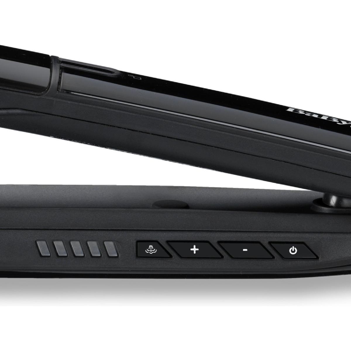 BaByliss ST496 Steam Mist Styler Straightening iron Black, Silver 2.5 m BaByliss ST496 Steam Mist Styler Straightening iron Black, Silver 2.5 m