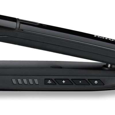 BaByliss ST496 Steam Mist Styler Straightening iron Black, Silver 2.5 m BaByliss ST496 Steam Mist Styler Straightening iron Black, Silver 2.5 m