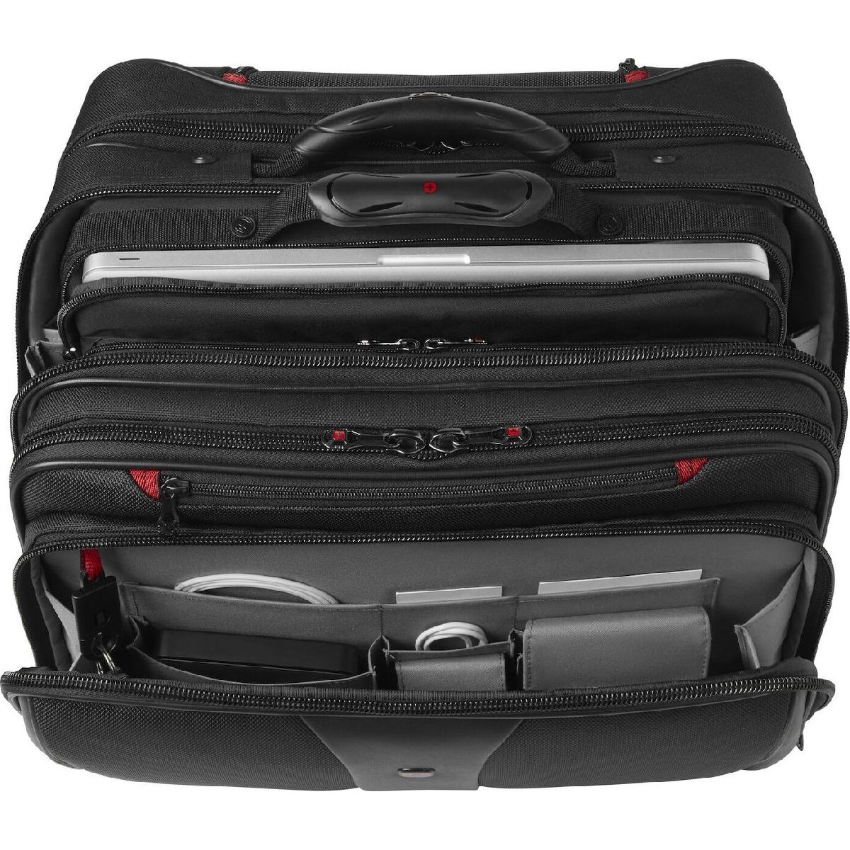 Wenger Patriot II Trolley Τσάντα Χειρός για Laptop 15,4/ 17 , black (600662)