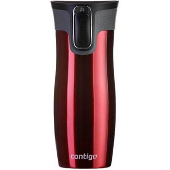 Contigo West Loop Red Ποτήρι Θερμός 470ml (2095849) Contigo West Loop Red Ποτήρι Θερμός 470ml (2095849)