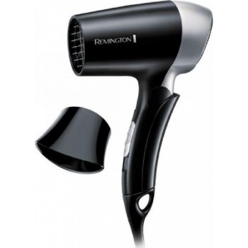 Remington D 2400 travel hair dryer 1400 watt black silver Remington D 2400 travel hair dryer 1400 watt black silver