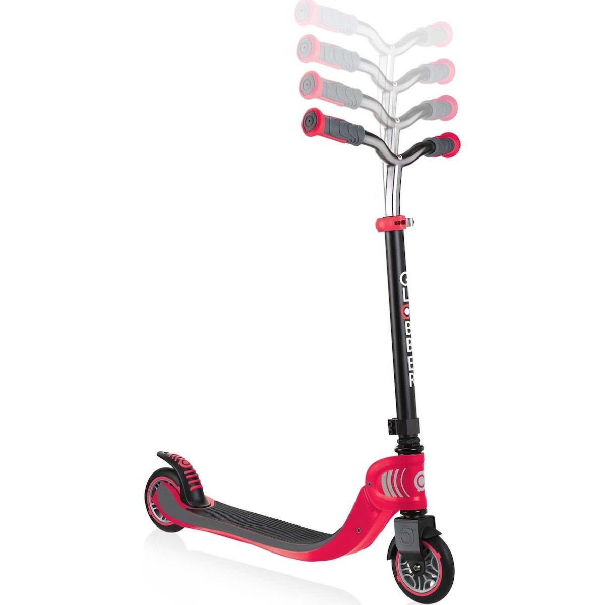 Globber  Flow foldable 125  Scooter red black (473-102)