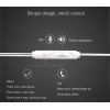 USAMS  EP-12 earphones με μικρόφωνο  3.5mm, 1.2m white