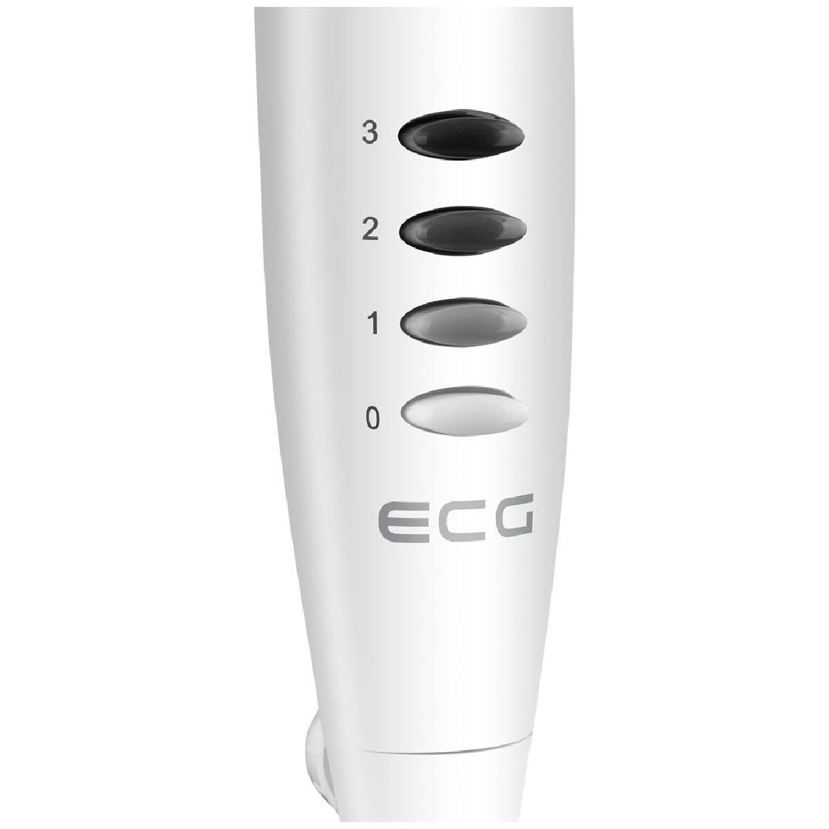 ECG FS40A Ανεμιστήρας ορθοστάτης 50watt 40cm white