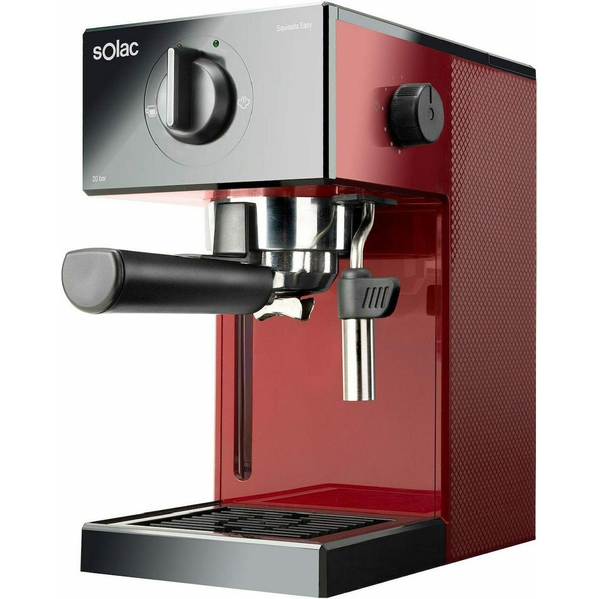 Solac CE4506 Squissita Easy Wine Μηχανή Espresso 1050W Πίεσης 20bar wine red