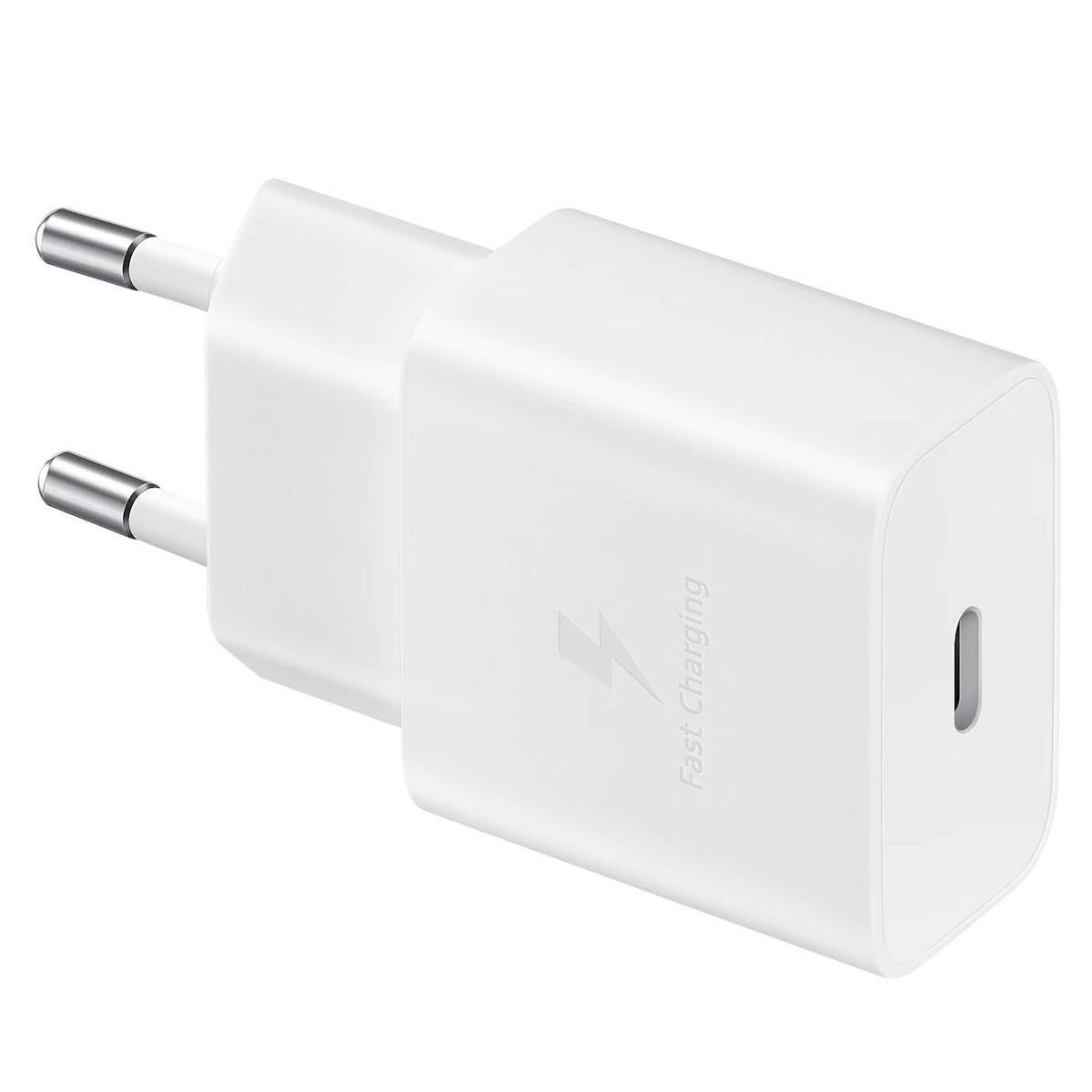 Samsung EP-T1510 fast Charger USB-C 15W + USB-C cable 1m white (EP-T1510XWEGEU)