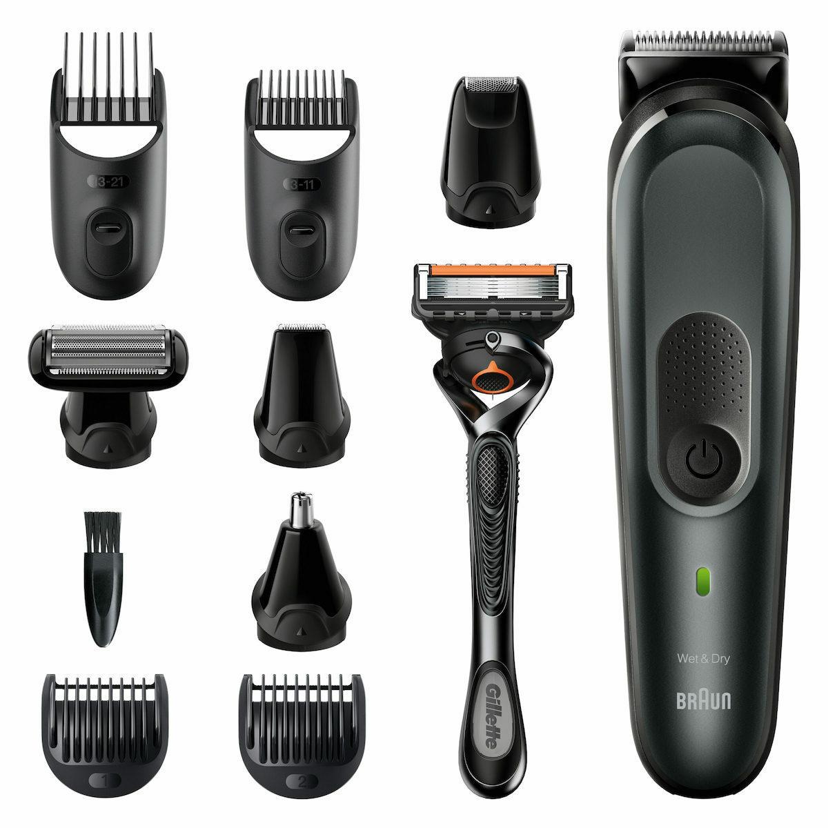 Braun All-in-one MGK7321 Multi-Grooming-Kit 7 dark black silver