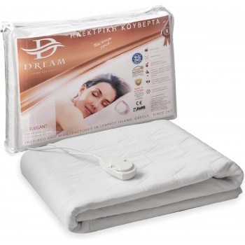 Dream Elegant 910006 Μονό Ηλεκτρικό Υπόστρωμα Λευκό 60W 75x155 (Ελληνικής Κατασκευής-10ετή εγγύηση) Dream Elegant 910006 Μονό Ηλεκτρικό Υπόστρωμα Λευκό 60W 75x155 (Ελληνικής Κατασκευής-10ετή εγγύηση)