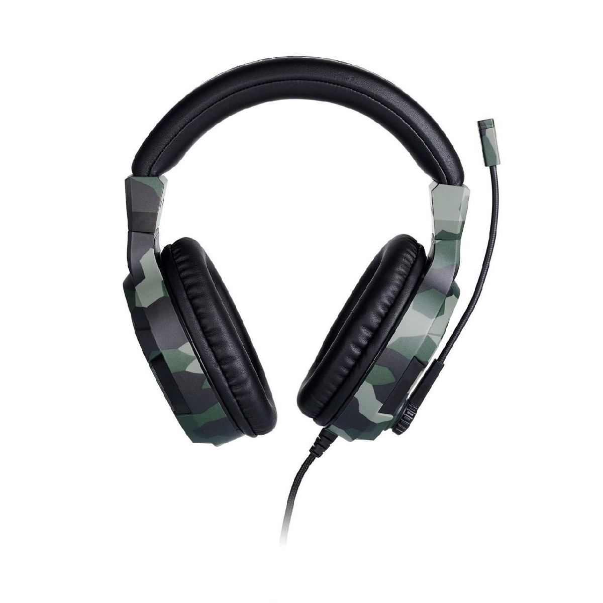 Bigben Interactive V3.0 Over Ear Gaming Headset με σύνδεση 3.5mm camo green γιά PS4 PS5