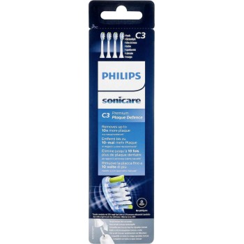 Philips HX9044/17 Sonicare C3 Premium Plaque Defence white 4τμχ Philips HX9044/17 Sonicare C3 Premium Plaque Defence white 4τμχ