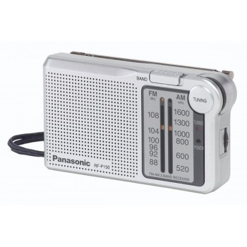 Panasonic Φορητό Ραδιόφωνο (RF-P150D) Ασημί με Υποδοχή Ακουστικών 3.5mm Panasonic Φορητό Ραδιόφωνο (RF-P150D) Ασημί με Υποδοχή Ακουστικών 3.5mm