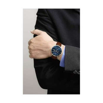 Hugo Boss Exist Ανδρικό Ρολόι με Δερμάτινο Λουράκι σε Καφέ χρώμα 1530201 Hugo Boss Exist Ανδρικό Ρολόι με Δερμάτινο Λουράκι σε Καφέ χρώμα 1530201