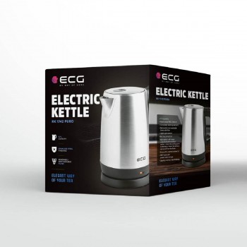 ECG RK1742 Puro Βραστήρας 1,7 lt 2200 watt inox ECG RK1742 Puro Βραστήρας 1,7 lt 2200 watt inox