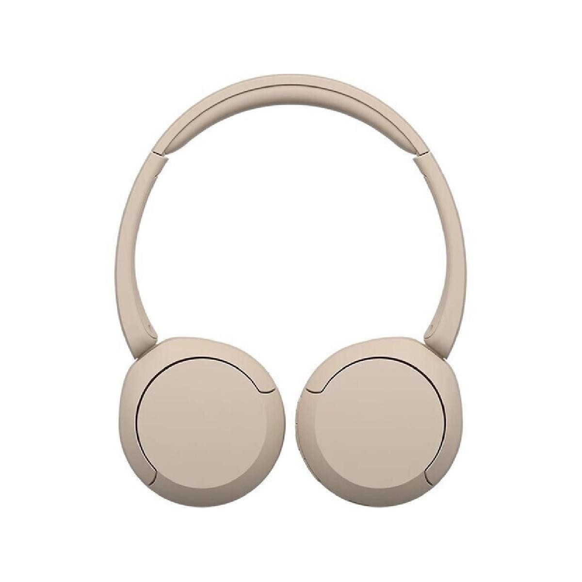 Sony WH-CH520C on-ear bluetooth headphones  beige