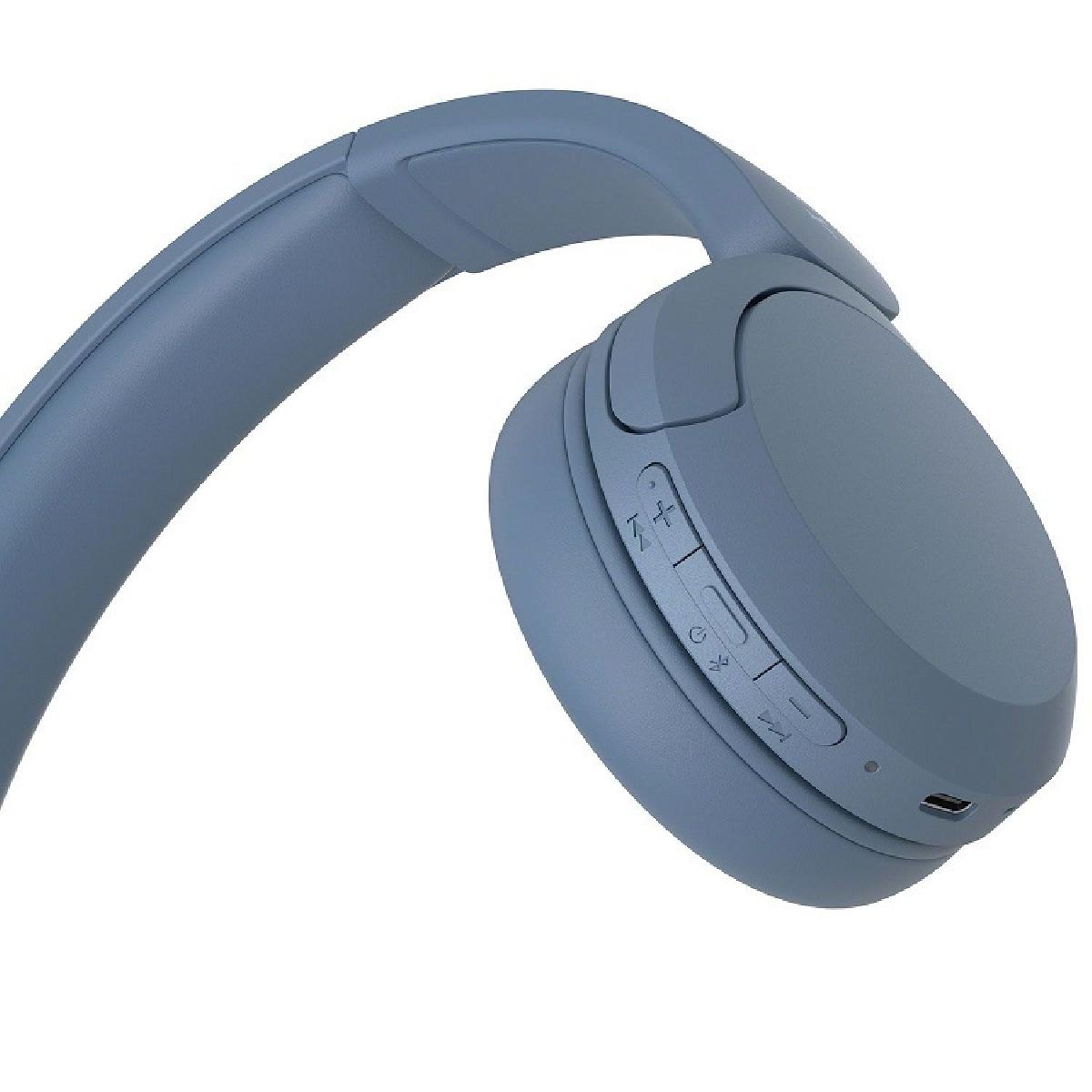 Sony WH-CH520L On-Ear bluetooth Headphones  blue