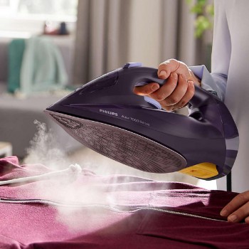 Philips 7000 series DST7051/30 HV Steam Iron 2800 watt Dark Purple