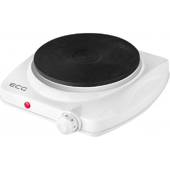 Επιτραπέζια εστία ECG EV1512  1500 watt μονή white Επιτραπέζια εστία ECG EV1512  1500 watt μονή white
