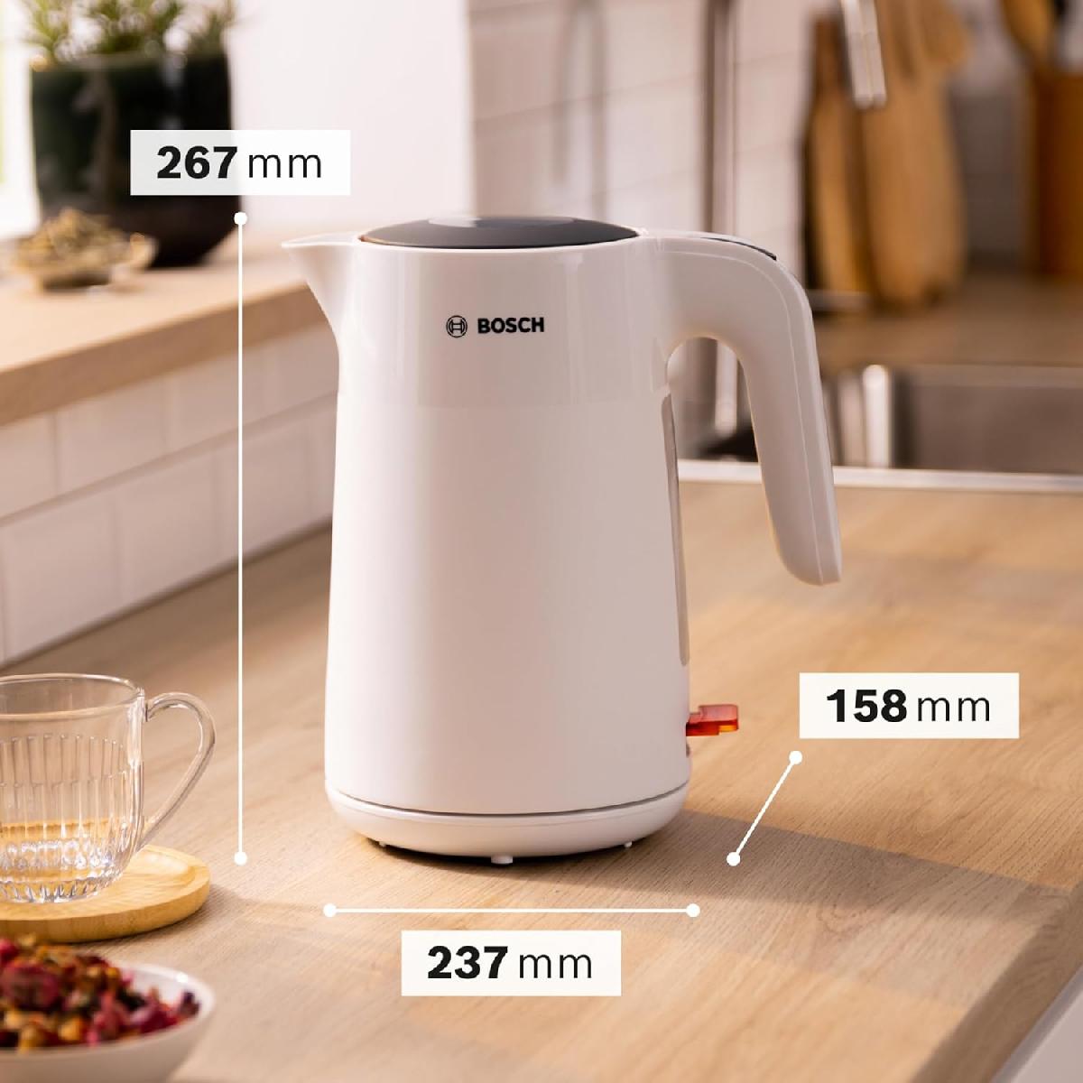 Bosch TWK2M161 MyMoment Βραστήρας 1,7lt  2400 watt white