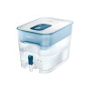 Brita Flow Κανάτα Σερβιρίσματος 5200ml με 1 Φίλτρο MAXTRA PRO ALL-IN-1  white petrol (125356)