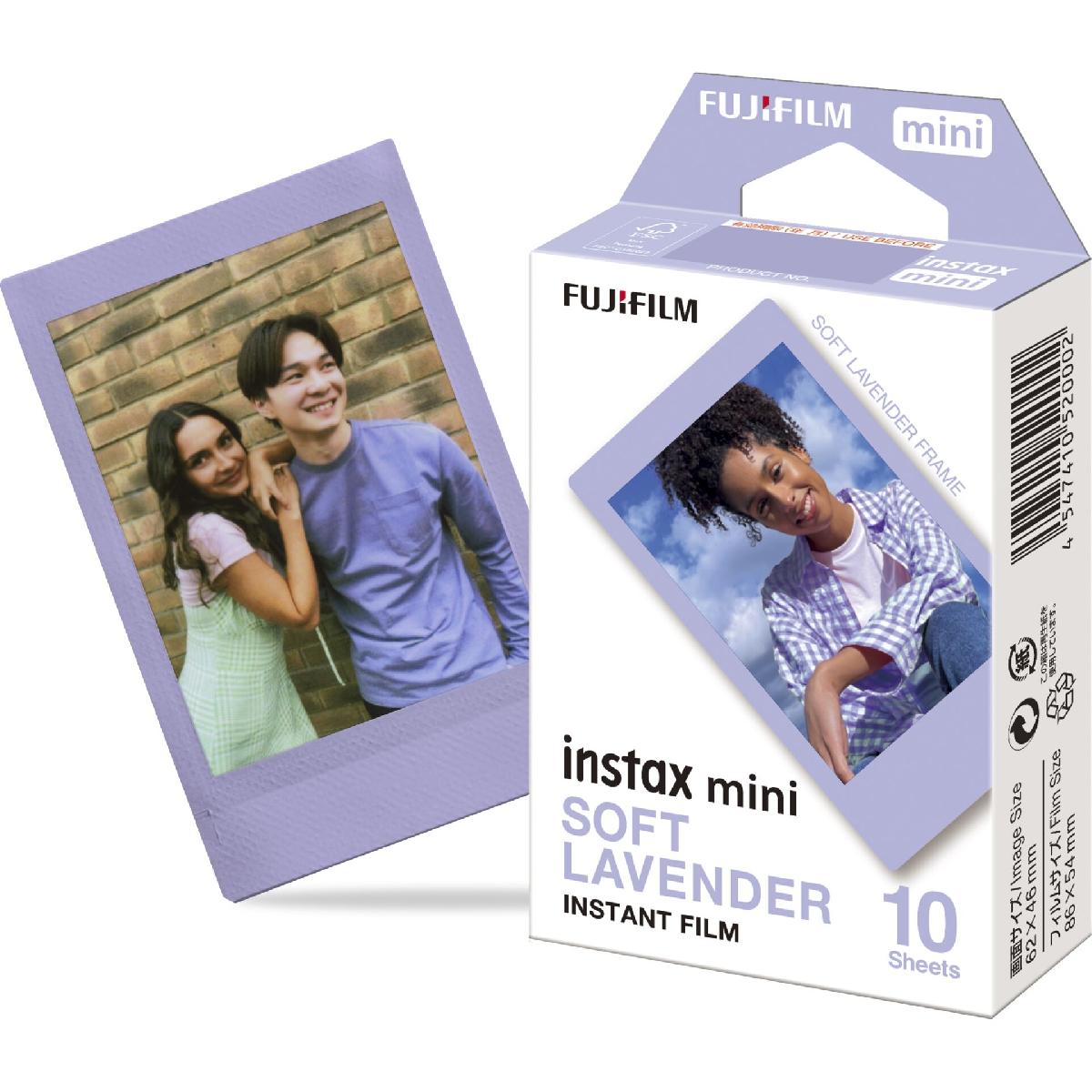 FujiFilm Instax mini instant Film 10pcs. soft lavender