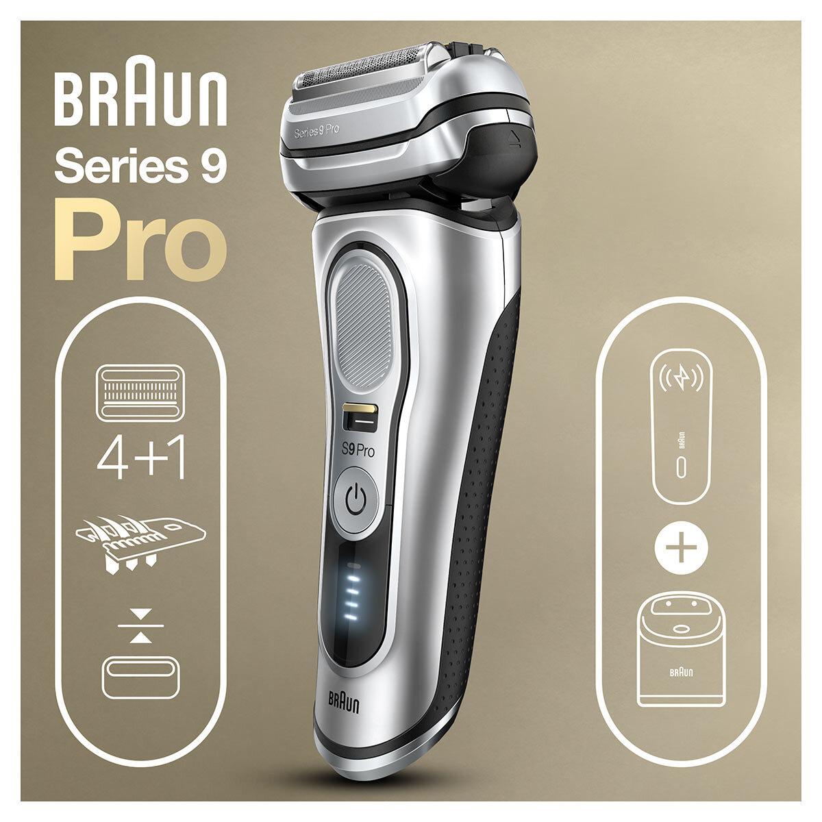 Braun Series 9 Pro+ 9575cc ξυριστική μηχανή System wet&dry Noble Metal (218276) Braun Series 9 Pro+ 9575cc ξυριστική μηχανή System wet&dry Noble Metal (218276)