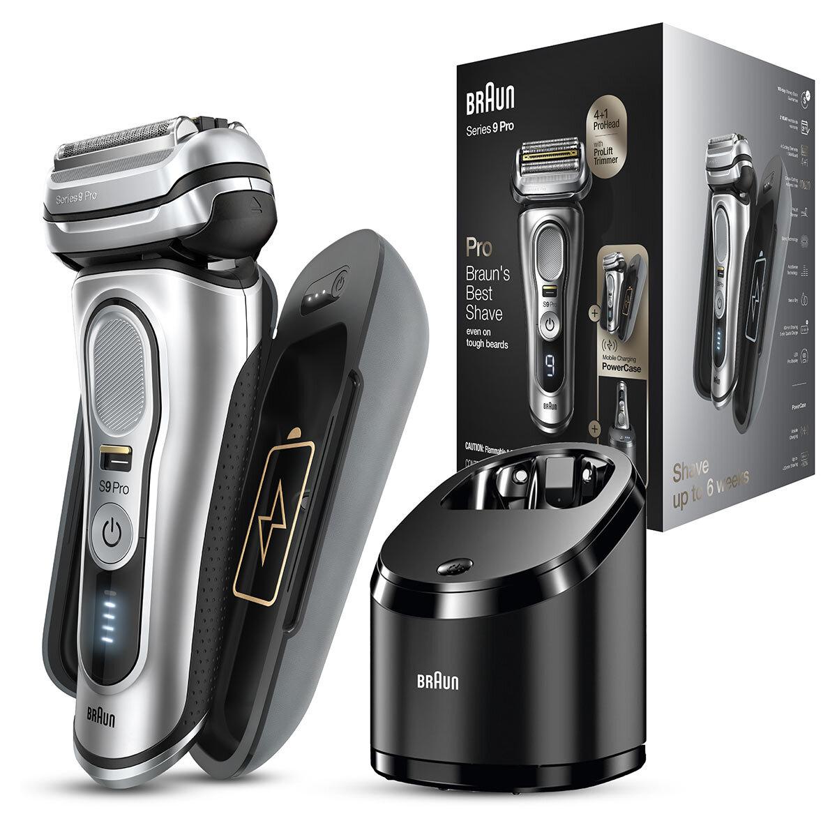 Braun Series 9 Pro+ 9575cc ξυριστική μηχανή System wet&dry Noble Metal (218276) Braun Series 9 Pro+ 9575cc ξυριστική μηχανή System wet&dry Noble Metal (218276)