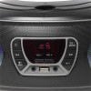 Denver TCL-212BT FM boombox with bluetooth,USB,CD player & AUX input gray