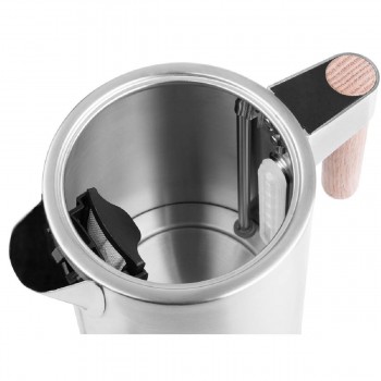 ECG RK1767  Βραστήρας 1.7lt 2200 watt silver wood ECG RK1767  Βραστήρας 1.7lt 2200 watt silver wood