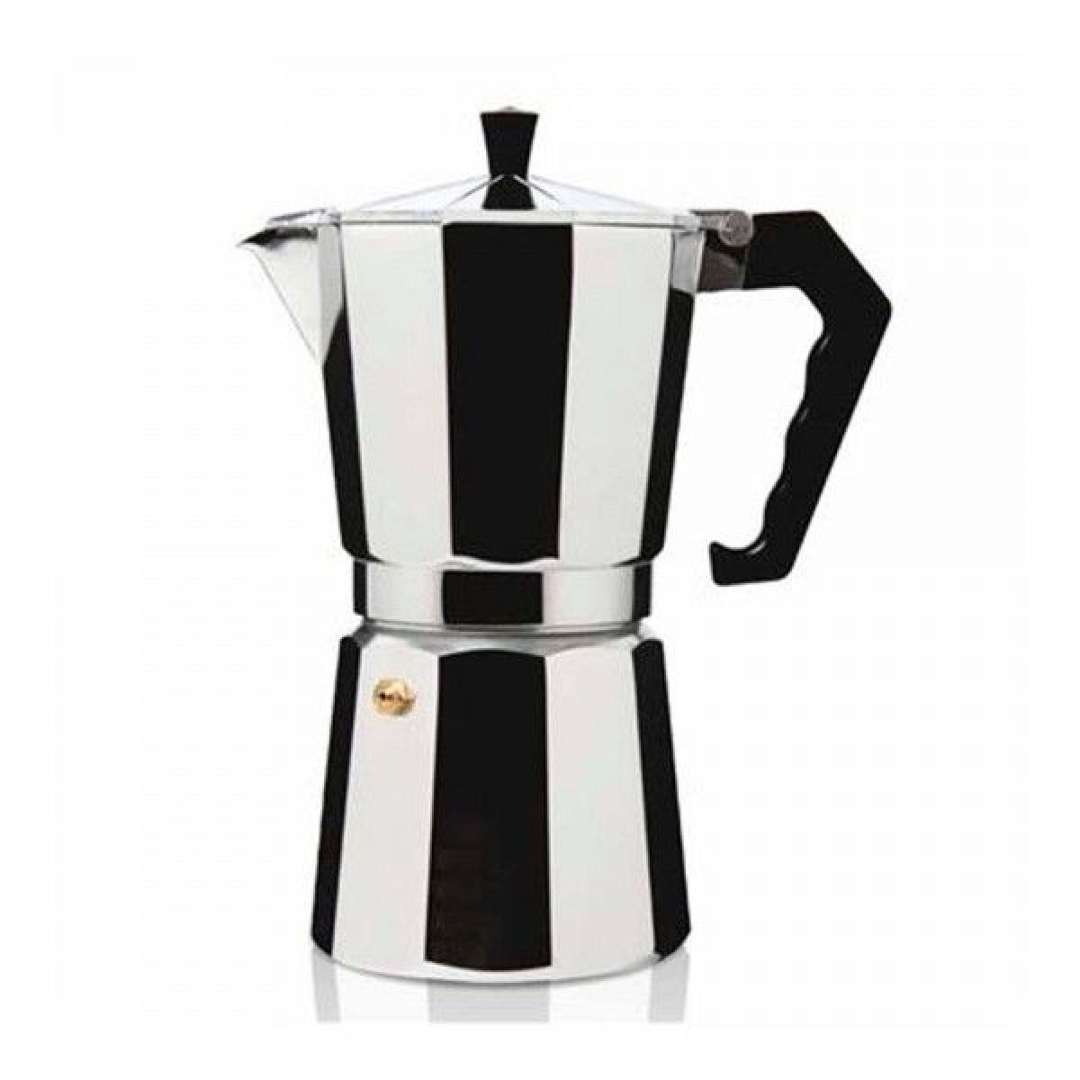 Haeger MOKA Pot 9 Aluminium coffee espresso pot 9 cups (CP-09A.008A)
