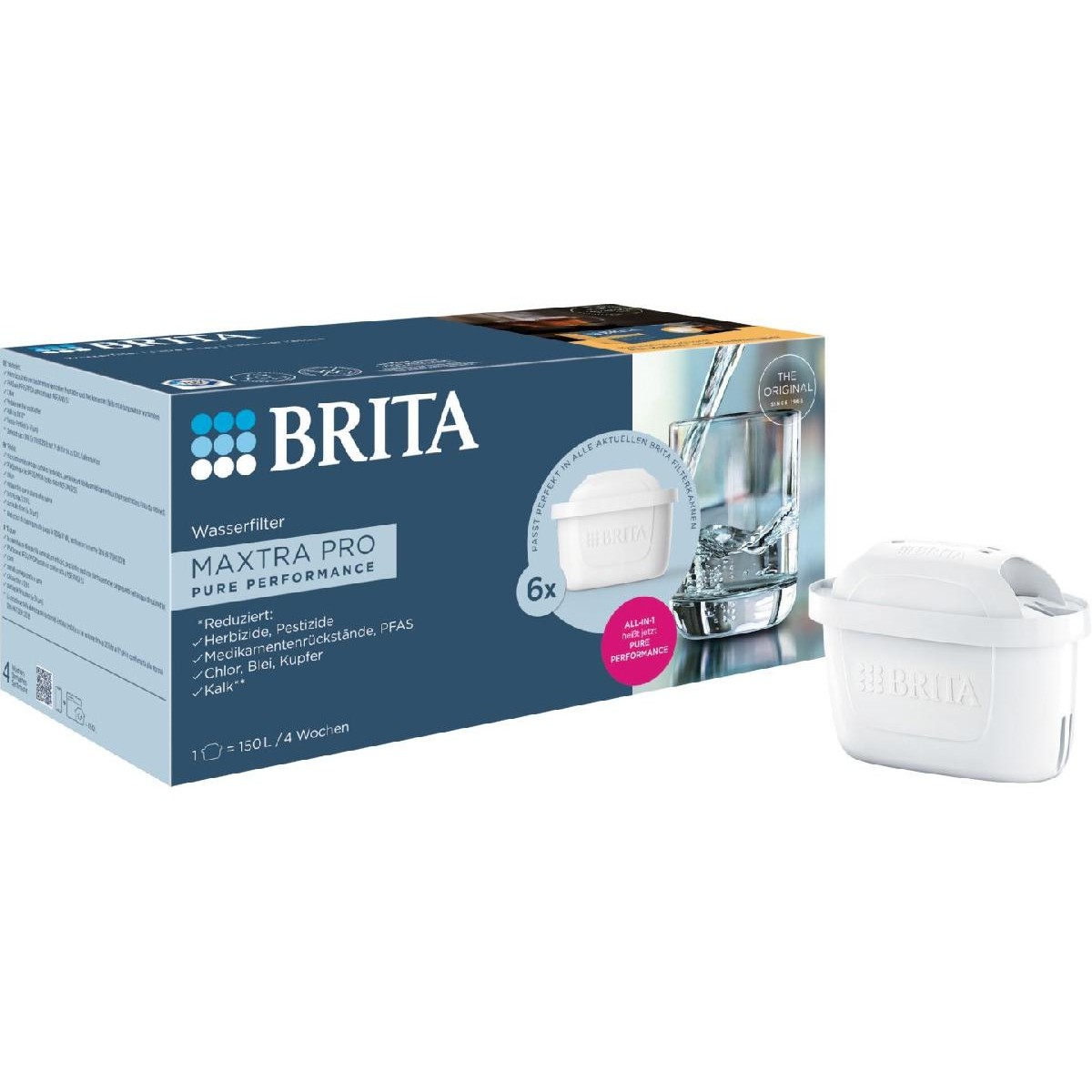 Brita MAXTRA PRO ALL-IN-1 Pack Ανταλλακτικά Φίλτρα Νερού για Κανάτα 6 τεμ. (120559) Brita MAXTRA PRO ALL-IN-1 Pack Ανταλλακτικά Φίλτρα Νερού για Κανάτα 6 τεμ. (120559)