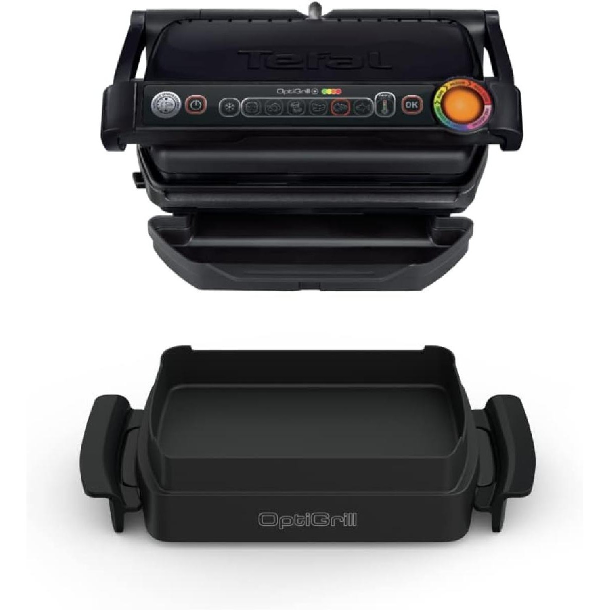 Τοστιέρα grill Tefal OptiGrill™+ 2000 watt Snacking & Baking GC7148 black Τοστιέρα grill Tefal OptiGrill™+ 2000 watt Snacking & Baking GC7148 black