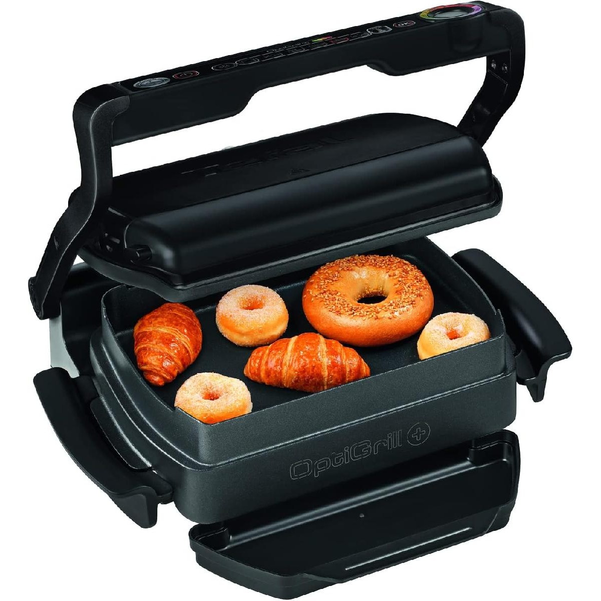 Τοστιέρα grill Tefal OptiGrill™+ 2000 watt Snacking & Baking GC7148 black Τοστιέρα grill Tefal OptiGrill™+ 2000 watt Snacking & Baking GC7148 black