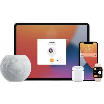 Apple HomePod Μini Smart Hub white Φορητό Ηχείο (MY5H2D/A) Apple HomePod Μini Smart Hub white Φορητό Ηχείο (MY5H2D/A)