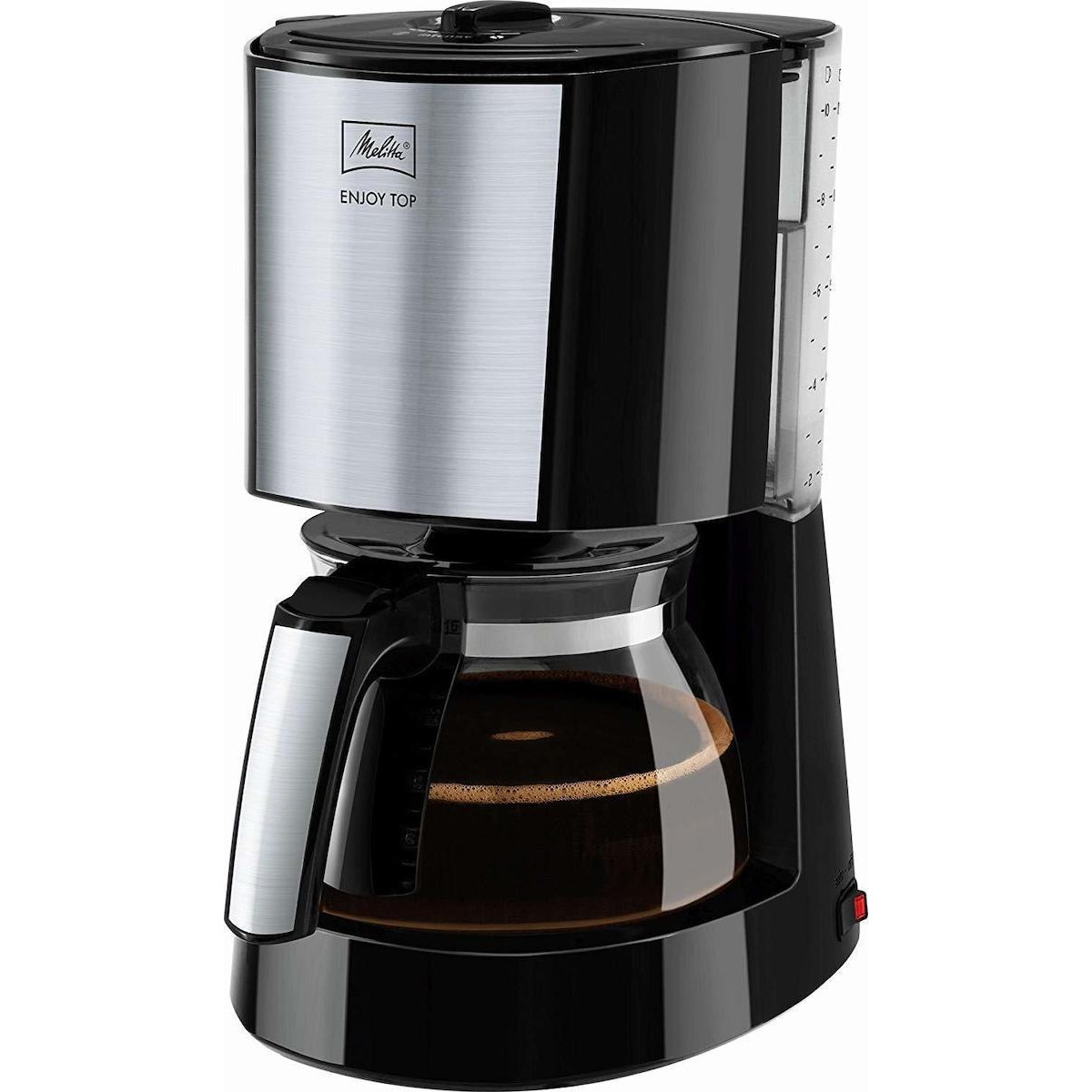 Melitta Enjoy Top Glass 1017-04 Καφετιέρα Φίλτρου 1080 watt 1,25lt Black