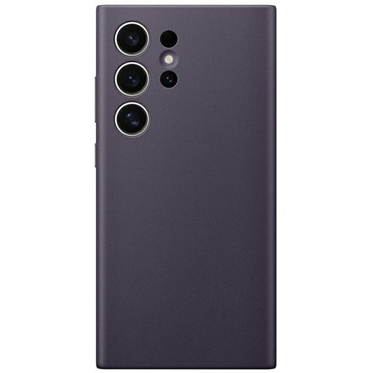Samsung Vegan Leather Case Galaxy S24 Ultra dark violet (GP-FPS928HCAVW)