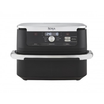 Ninja AF500EU Foodi Dual Zone Φριτέζα Αέρος με Αποσπώμενο Κάδο 2470 watt 10.4lt black